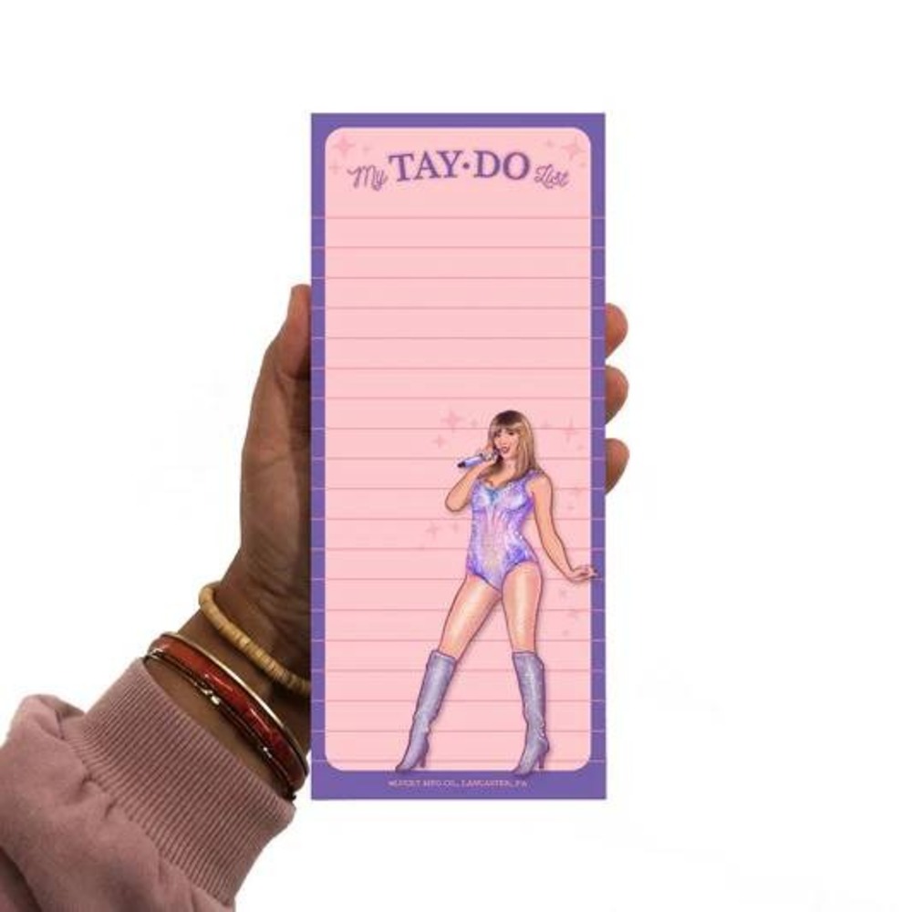 Taylor Swift My Tay-Do List Magnetic Notepad 50 Sheet Pink Purple NIP